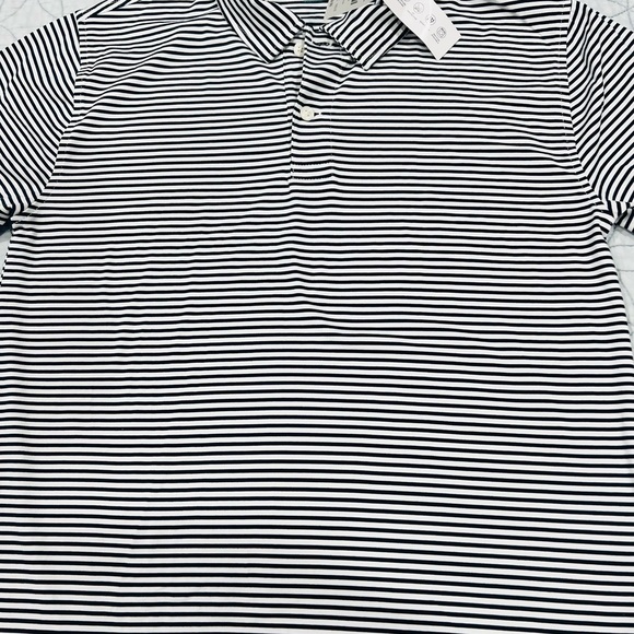 J CREW BOYS SIZE 16 STRIPED POLO DRESS SHIRT AND WHITE SKINNY DRESS PANTS NWT!! - Picture 5 of 10